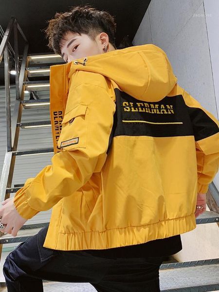 black autumn men's hooded jacket fashion casual clothes men's loose clothes big size plus students modern 2019 new gg50jk1, Black;brown
black autumn men's hooded jacket fashion casual clothes men's loose clothes big size plus students modern 2019 new gg50jk1, Black;brown