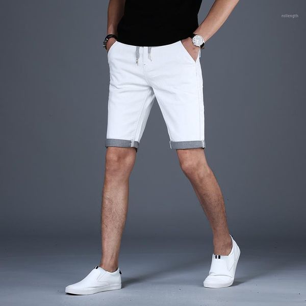 fashion men white denim shorts 2020 summer ruched short jeans straight slim fit drawstring knee length stretch jean korean style1, Blue
fashion men white denim shorts 2020 summer ruched short jeans straight slim fit drawstring knee length stretch jean korean style1, Blue