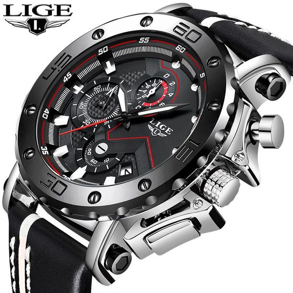 lige new mens watches male sport watch men waterproof quartz wristwatch silver clock relogio masculino, Slivery;brown
lige new mens watches male sport watch men waterproof quartz wristwatch silver clock relogio masculino, Slivery;brown