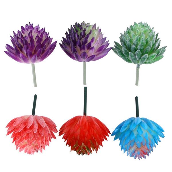 decorative flowers & wreaths 6pcs realistic artificial succulent small diy plants unpotted for home garden decoration
decorative flowers & wreaths 6pcs realistic artificial succulent small diy plants unpotted for home garden decoration