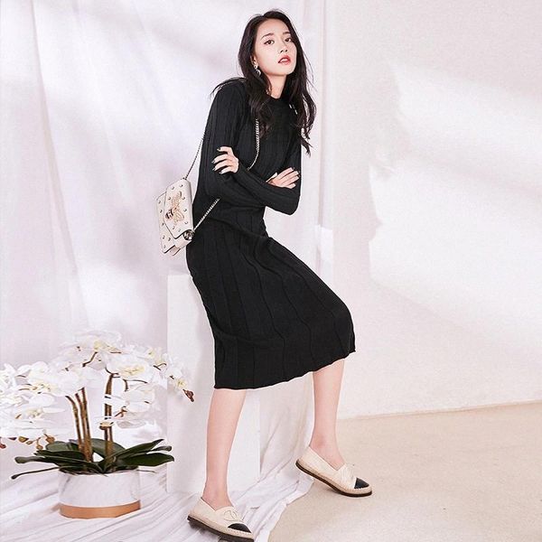 gentle wind lady mid-length skirt 2020 autumn dress new style with round collar temperament famous ladies slim and tall dress #yx6d, Black;gray
gentle wind lady mid-length skirt 2020 autumn dress new style with round collar temperament famous ladies slim and tall dress #yx6d, Black;gray