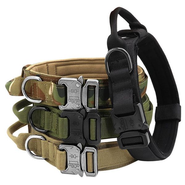 tactical dog collar with handle durable military nylon dog collar adjustable training collar for large dogs k9 german wmtplm
tactical dog collar with handle durable military nylon dog collar adjustable training collar for large dogs k9 german wmtplm