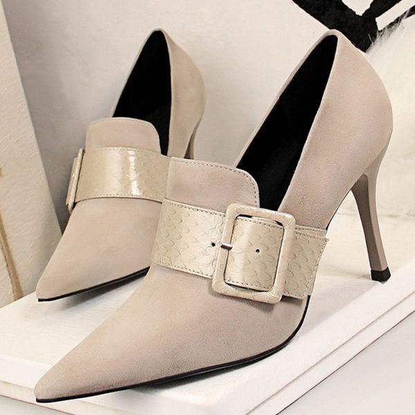 female 2021 luxury spring 9.5cm high buckle pumps scarpins black ladies strip formal heels wedding party shoes hia0
female 2021 luxury spring 9.5cm high buckle pumps scarpins black ladies strip formal heels wedding party shoes hia0