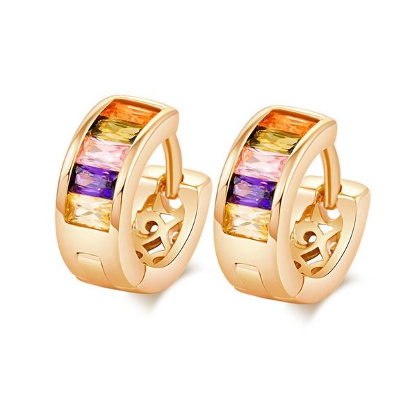 square colorful cubic zirconia huggie earrings gold filled trendy hoop earrings women daily wear jewelry, Golden;silver
square colorful cubic zirconia huggie earrings gold filled trendy hoop earrings women daily wear jewelry, Golden;silver