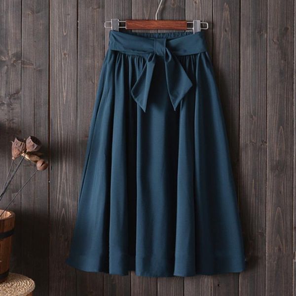 popalia women sprint autumn pleated skirt bow elegant midi skirt high waist a line casual female skirts party fashion, Black
popalia women sprint autumn pleated skirt bow elegant midi skirt high waist a line casual female skirts party fashion, Black