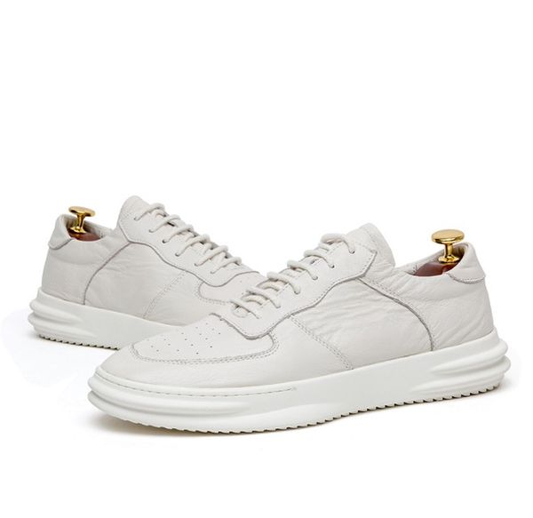 men white shoes casual genuine leather lace-up low male sneakers tenis masculino adulto flat shoes male footwear, Black
men white shoes casual genuine leather lace-up low male sneakers tenis masculino adulto flat shoes male footwear, Black
