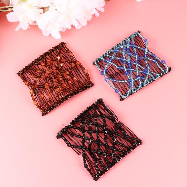 hair brushes 3pcs beads string combs styling steel wire headwear updo accessories for girls, Silver
hair brushes 3pcs beads string combs styling steel wire headwear updo accessories for girls, Silver