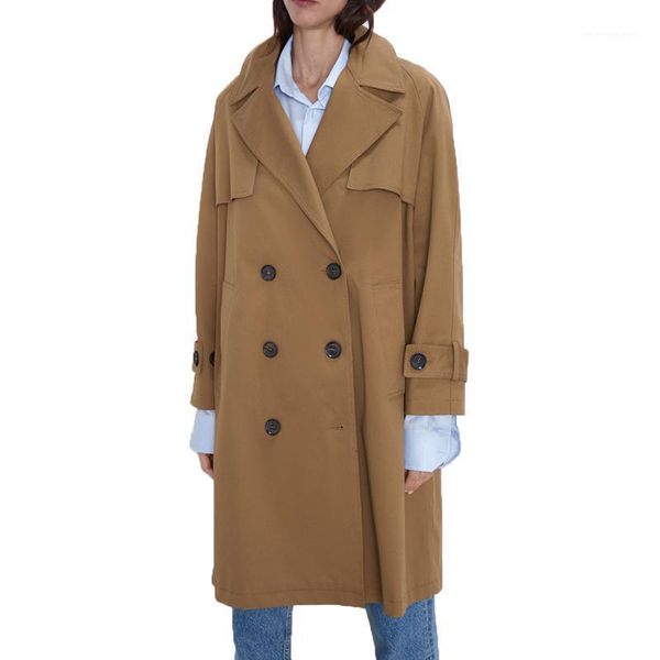 women's trench coats winter coat women casual double-breasted long khaki clothes 2021 sleeve ropa mujer1, Tan;black
women's trench coats winter coat women casual double-breasted long khaki clothes 2021 sleeve ropa mujer1, Tan;black