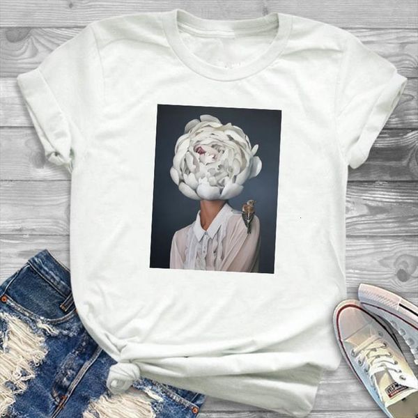 women lady t shirt art painting printed tshirt ladies short sleeve loose tee shirt women female clothes graphic t-shirt, White
women lady t shirt art painting printed tshirt ladies short sleeve loose tee shirt women female clothes graphic t-shirt, White