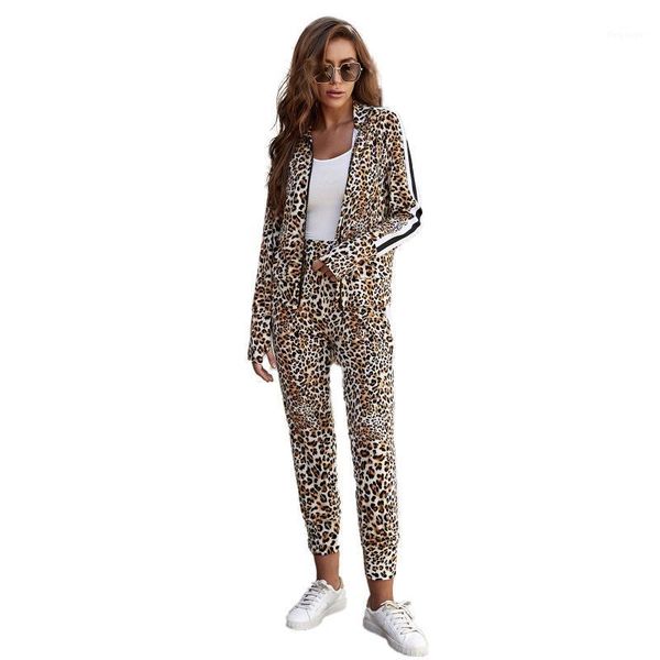 new arrival fashion 2 pieces suit set leopard print long sleeve cardigan coat and trousers for women s//l/xl1, Gray
new arrival fashion 2 pieces suit set leopard print long sleeve cardigan coat and trousers for women s//l/xl1, Gray