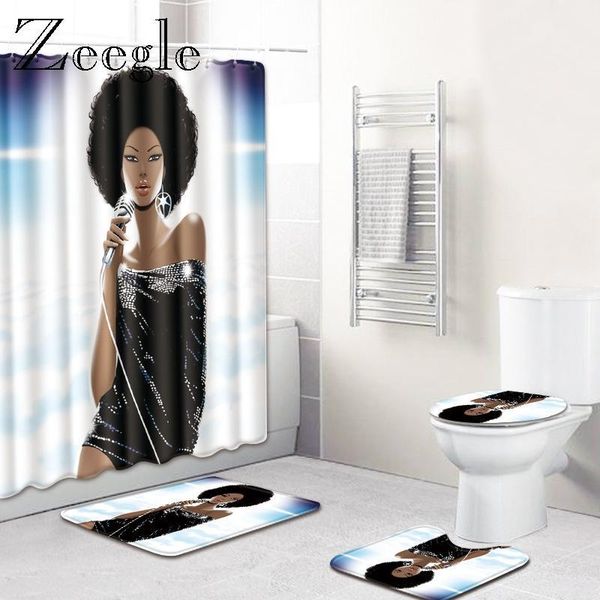 zeegle african girl shower curtain bath mat toilet pad character pattern anti-slip toilet rug bathroom carpet flannel bath mats1
zeegle african girl shower curtain bath mat toilet pad character pattern anti-slip toilet rug bathroom carpet flannel bath mats1