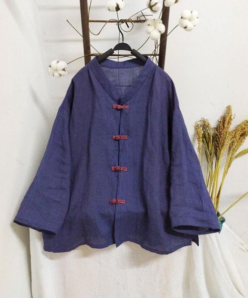 women ramie handmade button chinese style jackets autumn thin ramie outerwear ladies coat short coat 2020 spring1, Black;brown
women ramie handmade button chinese style jackets autumn thin ramie outerwear ladies coat short coat 2020 spring1, Black;brown