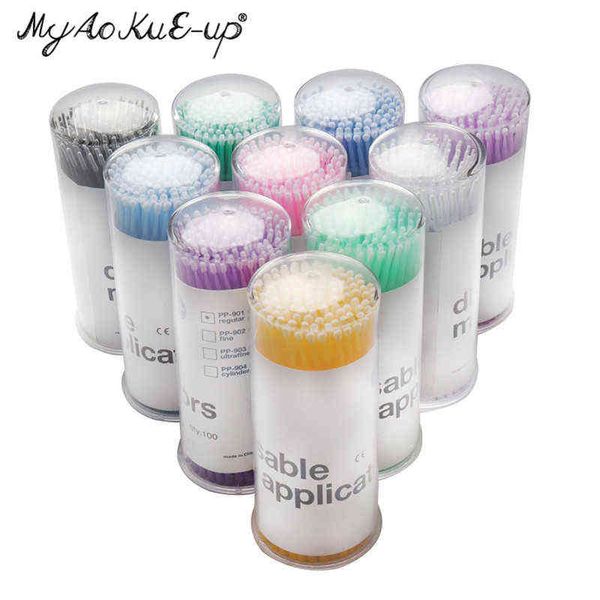 make up brush 100pcs barrel makeup eyelash brushes microbrush mini brushes extension disposable applicator wand applicators mascara 0311
make up brush 100pcs barrel makeup eyelash brushes microbrush mini brushes extension disposable applicator wand applicators mascara 0311