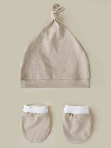 baby solid hat & gloves she01, Yellow 
baby solid hat & gloves she01, Yellow