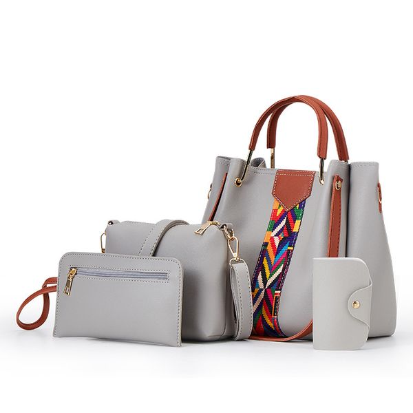 2021 four women's bags mujer shoulder parts messenger bag lady purse thorebki damskie tf92
2021 four women's bags mujer shoulder parts messenger bag lady purse thorebki damskie tf92