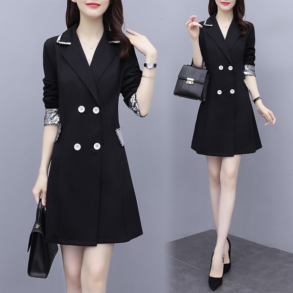 womens plus size sequins dressed in business fat ladies work wear black long sleeve women's dresses ig28, Black;gray
womens plus size sequins dressed in business fat ladies work wear black long sleeve women's dresses ig28, Black;gray