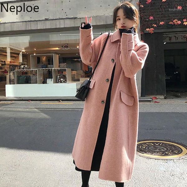 neploe 2019 new autumn winter design jacket women straight elegant maxi coat long sleeve pink abrigos mujer invierno 465881, Black
neploe 2019 new autumn winter design jacket women straight elegant maxi coat long sleeve pink abrigos mujer invierno 465881, Black