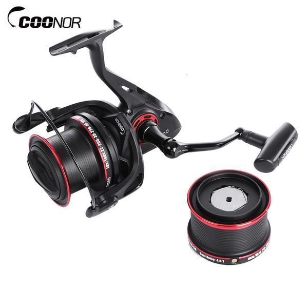 coonor 11 + 2 ball bearings metal spool spinning fishing reel 4.6:1 with yf8000 + yf9000 outdoor fishing accessories
coonor 11 + 2 ball bearings metal spool spinning fishing reel 4.6:1 with yf8000 + yf9000 outdoor fishing accessories