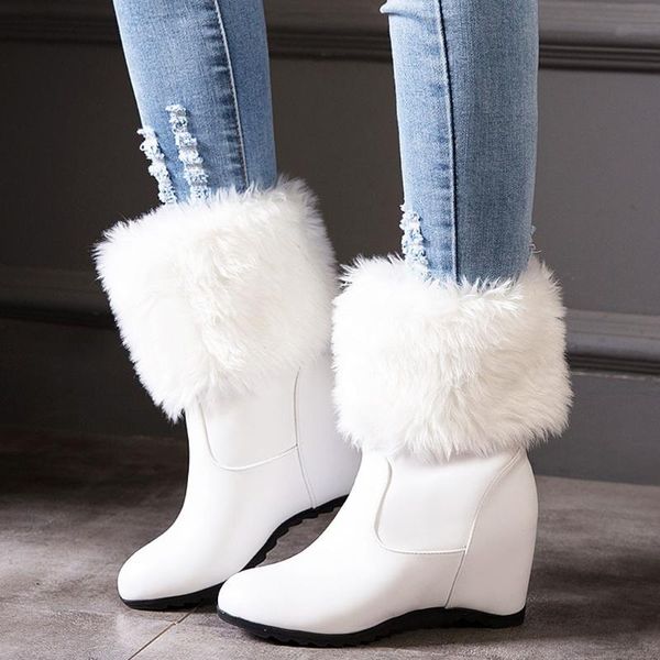 boots jaycosin women winter shoes plus size platform female warm botas mujer booties ankle for snow wedges, Black
boots jaycosin women winter shoes plus size platform female warm botas mujer booties ankle for snow wedges, Black