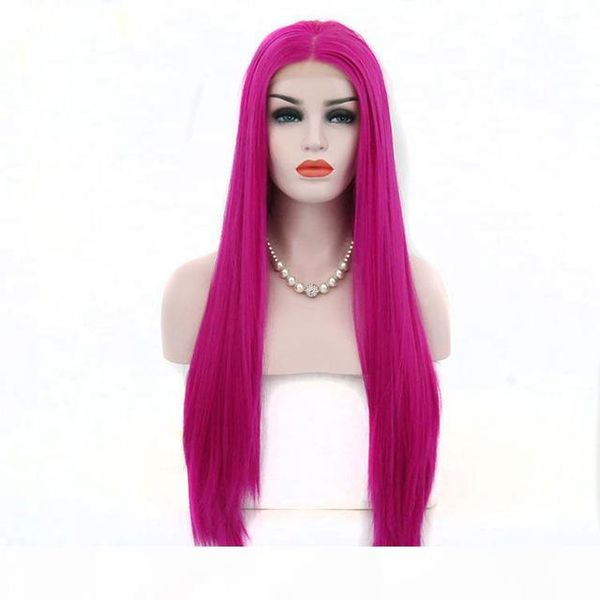 purple synthetic lace wig heat resistant fiber glueless purple red straight hand tied synthetic lace front wig with baby hair, Black
purple synthetic lace wig heat resistant fiber glueless purple red straight hand tied synthetic lace front wig with baby hair, Black