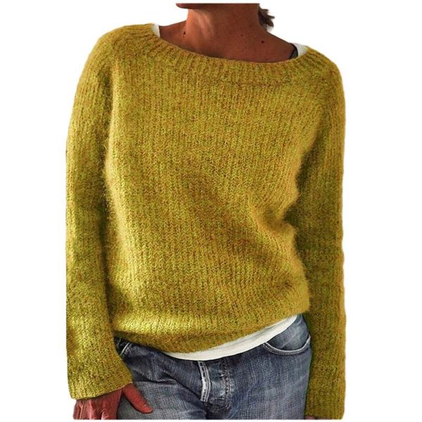#65 women casual solid knit sweater long sleeve shirts blouse loose perfect suitable for autumn winter suéteres, White;black
#65 women casual solid knit sweater long sleeve shirts blouse loose perfect suitable for autumn winter suéteres, White;black