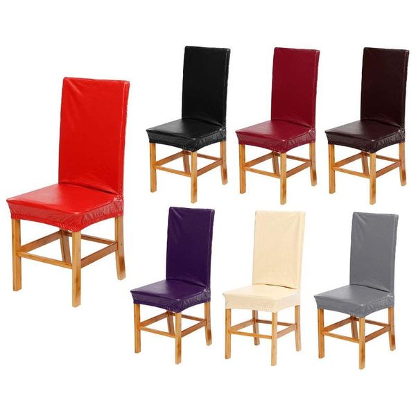 chair covers luxurious solid color cover stretch pu leather elastic seat waterproof dirt resistant for home el wedding
chair covers luxurious solid color cover stretch pu leather elastic seat waterproof dirt resistant for home el wedding