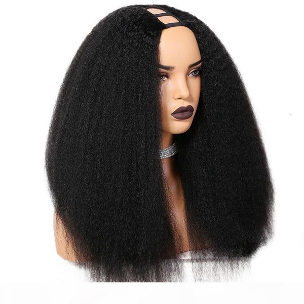 mstoxic kinky straight u part wig human hair wigs brazilian remy hair wig natural color, Black;brown
mstoxic kinky straight u part wig human hair wigs brazilian remy hair wig natural color, Black;brown