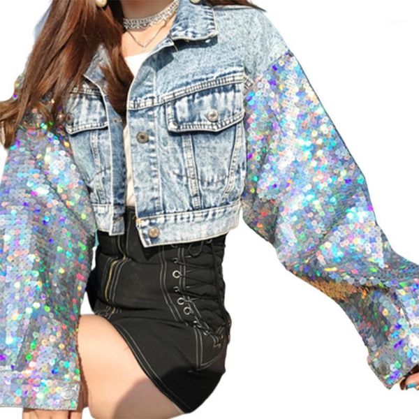 2020 autumn jacket paillette embroidery hong kong cowboy loose coat tide woman harajuku chaqueta mujer streetwear jean jackets1, Black;brown
2020 autumn jacket paillette embroidery hong kong cowboy loose coat tide woman harajuku chaqueta mujer streetwear jean jackets1, Black;brown