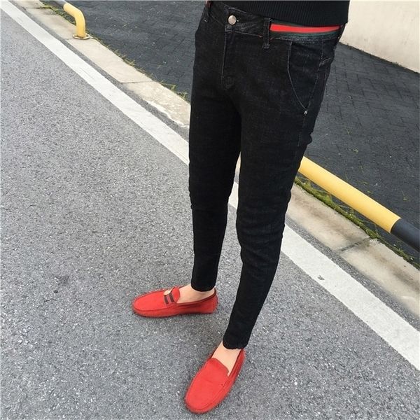 wholesale fashion denim black korean trendy slim feet jeans male social spirit guy embroidery little bee tight jeans hombre 201111, Blue
wholesale fashion denim black korean trendy slim feet jeans male social spirit guy embroidery little bee tight jeans hombre 201111, Blue