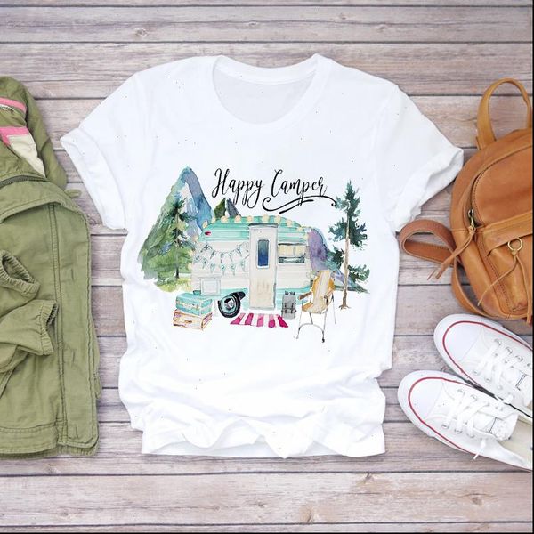 women 2021 summer happy camper fashion holiday short sleeve lady t shirts t shirt ladies womens graphic female tee t shirt, White
women 2021 summer happy camper fashion holiday short sleeve lady t shirts t shirt ladies womens graphic female tee t shirt, White