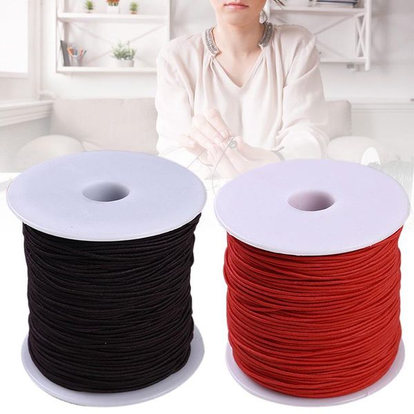 100m 1mm round elastic cord string thread band rope beading macrame diy crafts hyd88, Black;white
100m 1mm round elastic cord string thread band rope beading macrame diy crafts hyd88, Black;white