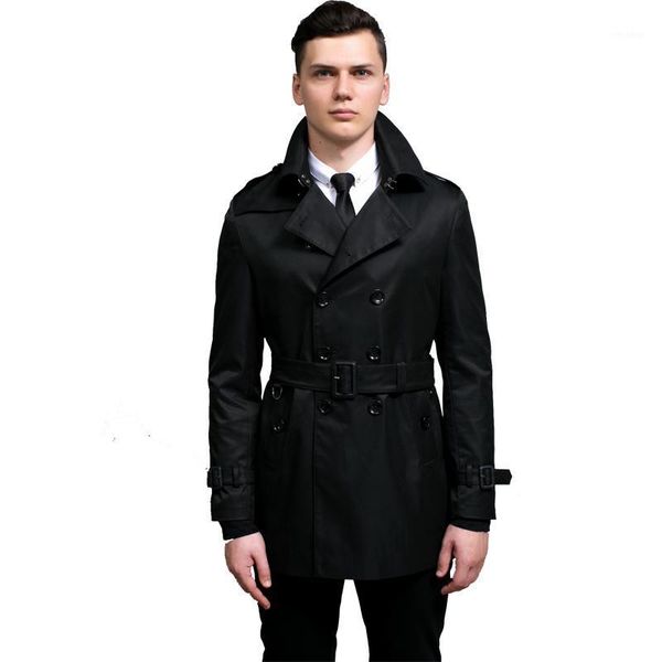 new arrival 2020 trench coat men black fashion clothes men brand windbreaker outerwear men's double button belt jackets1, Tan;black
new arrival 2020 trench coat men black fashion clothes men brand windbreaker outerwear men's double button belt jackets1, Tan;black