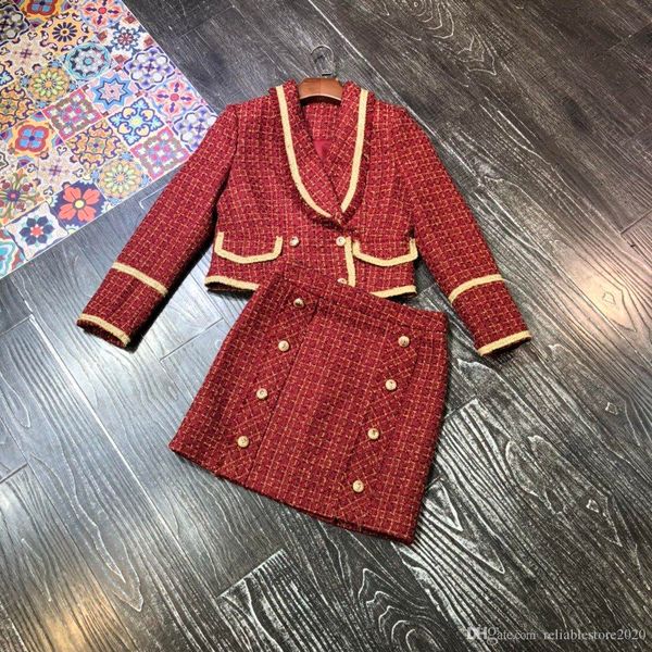 the new autumn/winter 2020 short coat with trim and double breasted skirt suit is fashionable and fashionable dress, White
the new autumn/winter 2020 short coat with trim and double breasted skirt suit is fashionable and fashionable dress, White