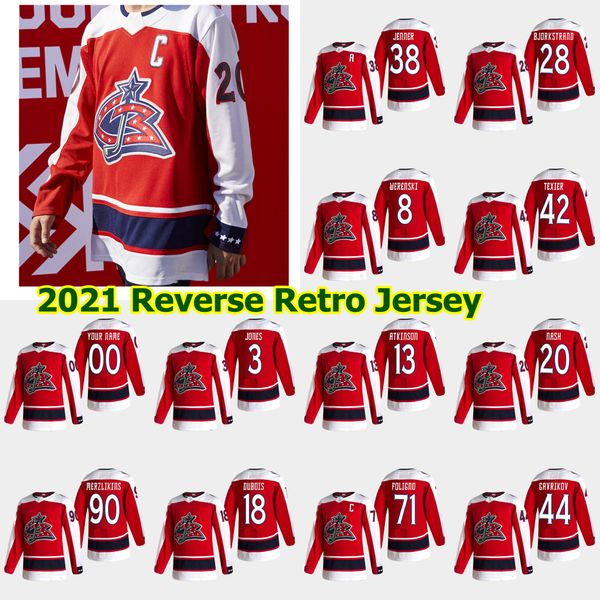 2021 reverse retro columbus blue jackets hockey jerseys emil bemstrom jakob lilja lukas sedlak alexander wennberg dean kukan custom stitched, Black;red
2021 reverse retro columbus blue jackets hockey jerseys emil bemstrom jakob lilja lukas sedlak alexander wennberg dean kukan custom stitched, Black;red