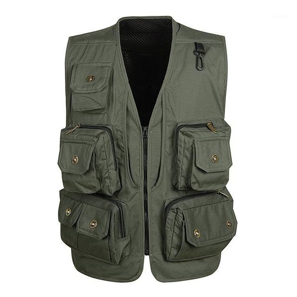 summer men v-neck green tactical vest sleeveless jacket fishing hunting work vest outerwear waistcoat cotton tool plus size1, Black;white
summer men v-neck green tactical vest sleeveless jacket fishing hunting work vest outerwear waistcoat cotton tool plus size1, Black;white