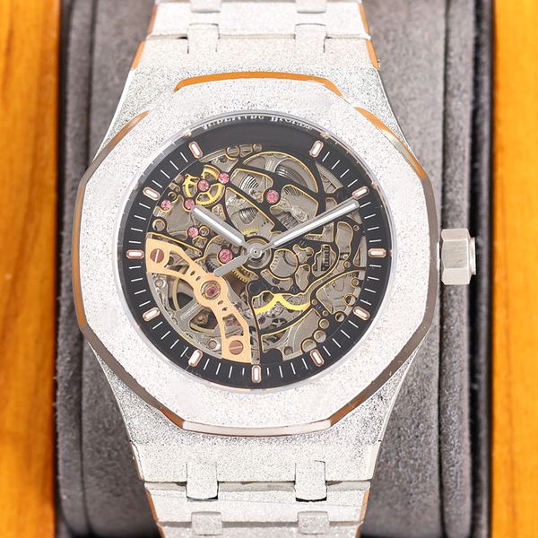 mens watch automatic mechanical watches 41mm stainless steel silver strap business ladies wristwatches men designer wristwatch montre de lux, Slivery;brown
mens watch automatic mechanical watches 41mm stainless steel silver strap business ladies wristwatches men designer wristwatch montre de lux, Slivery;brown