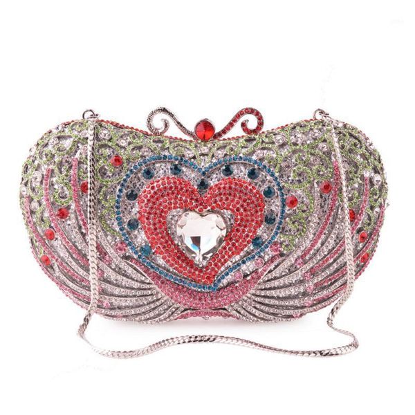 evening bags female heart shape clutch bag women wedding diamond rhinestone chain handbags fashion ladies crystal party bags1
evening bags female heart shape clutch bag women wedding diamond rhinestone chain handbags fashion ladies crystal party bags1
