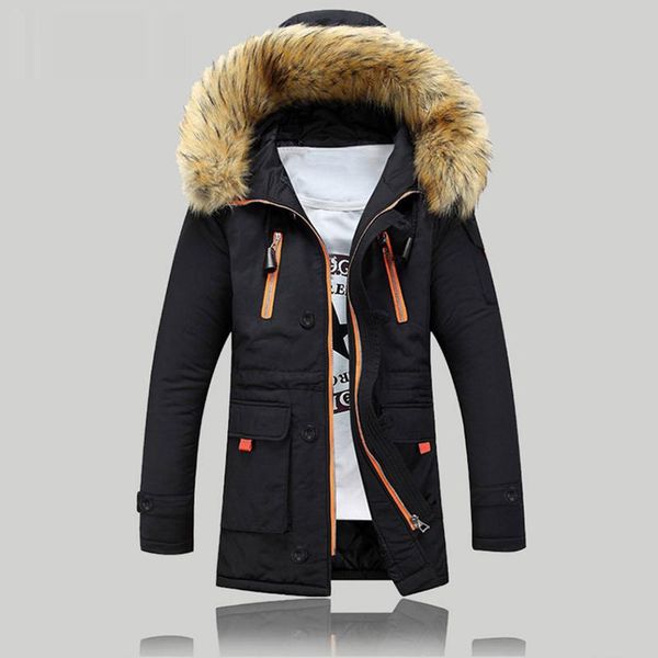 fashion women men outdoor fur collar hooded long sleeve fieece warm winter thick long zipper slim coat jacket outwear, Black
fashion women men outdoor fur collar hooded long sleeve fieece warm winter thick long zipper slim coat jacket outwear, Black
