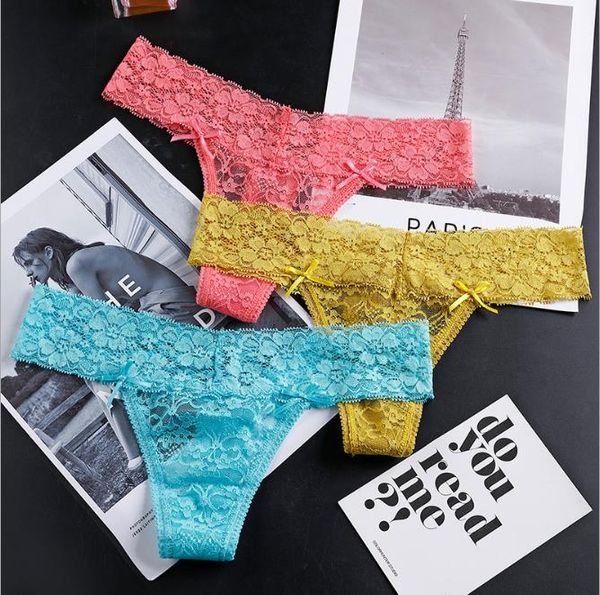 women lace briefs fashion breathable low waist hollow out panties comfortable casual designer female underwears, Black;pink
women lace briefs fashion breathable low waist hollow out panties comfortable casual designer female underwears, Black;pink