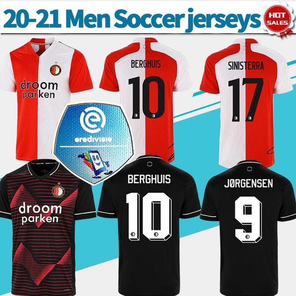 20 21 feyenoord rotterdam soccer jersey home red 20/21 men away black #9 n.jorgensen #10 berghuis soccer shirts customized football uniforms, Black;yellow
20 21 feyenoord rotterdam soccer jersey home red 20/21 men away black #9 n.jorgensen #10 berghuis soccer shirts customized football uniforms, Black;yellow