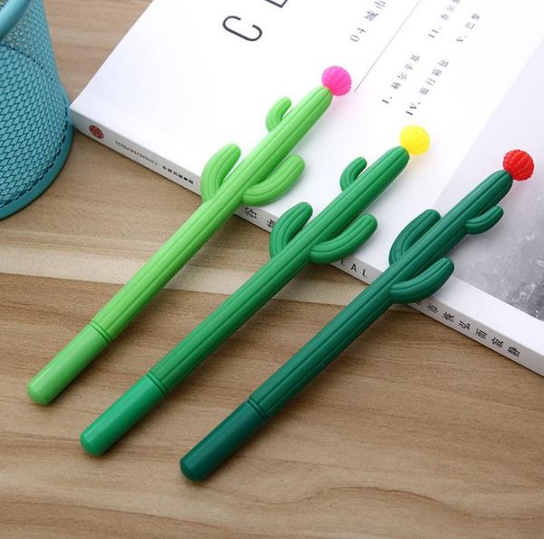 cactus gel pen school office signature pen cute creative design student personality writing stationery sn962, Blue;orange 
cactus gel pen school office signature pen cute creative design student personality writing stationery sn962, Blue;orange