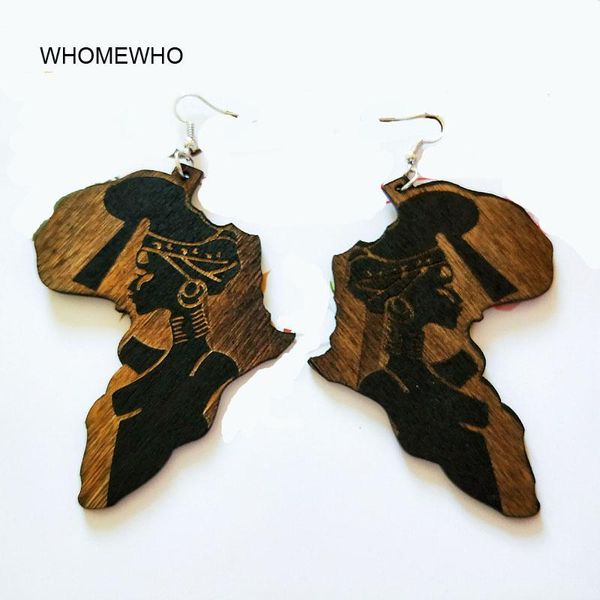 brown wood africa map tribal engraved tropical fashion black women earring vintage retro wooden african hiphop jewelry accessory, Silver
brown wood africa map tribal engraved tropical fashion black women earring vintage retro wooden african hiphop jewelry accessory, Silver