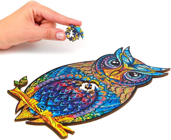 wooden jigsaw puzzles-unique shape jigsaw pieces gift for adults and kids charming owl puzzle 21cmx 29.7 cm - m
wooden jigsaw puzzles-unique shape jigsaw pieces gift for adults and kids charming owl puzzle 21cmx 29.7 cm - m