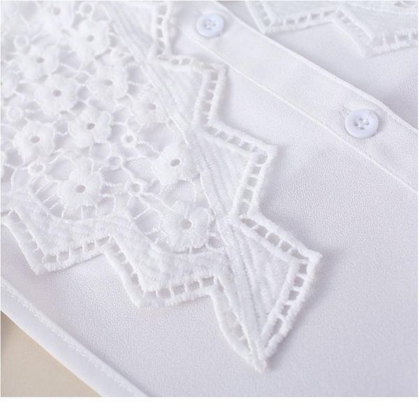 hollow floral lace wavy fake collar winter sweater detachable half-shirt blouse hollo qyleuf, White
hollow floral lace wavy fake collar winter sweater detachable half-shirt blouse hollo qyleuf, White