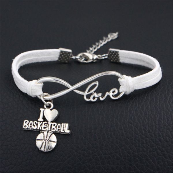 heart cute charm sport basketball bangles ball antique silver love infinity black leather suede bracelets for women men fashion jewelry
heart cute charm sport basketball bangles ball antique silver love infinity black leather suede bracelets for women men fashion jewelry