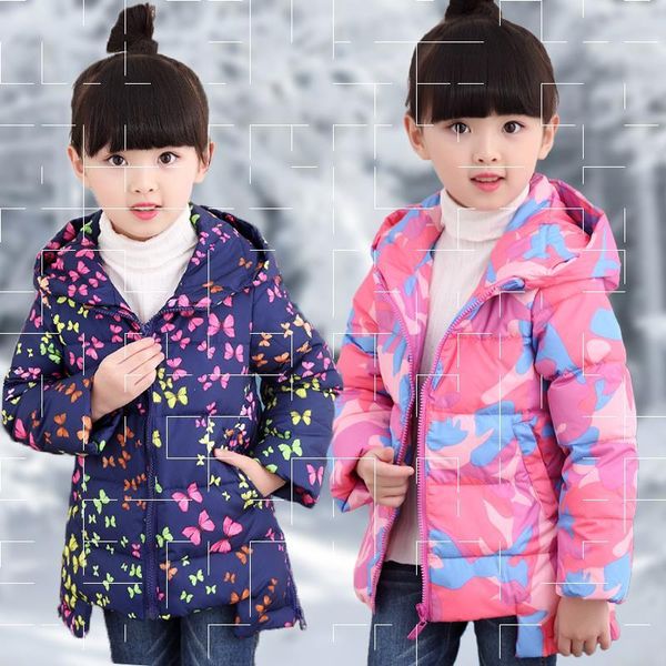 s girl's light down jacket coat children's clothing baby's middle and long style, Blue;gray
s girl's light down jacket coat children's clothing baby's middle and long style, Blue;gray