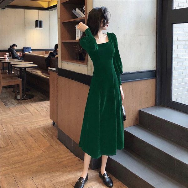 vintage black japan dress lace print winter velvet long a-line split waist koren style dress women vestidos bandage, Black;gray
vintage black japan dress lace print winter velvet long a-line split waist koren style dress women vestidos bandage, Black;gray