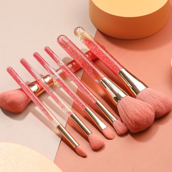 fashion glitter makeup brush set no label 7pcs plastic handle crystal cosmetic brushes quicksand private label brushes makeup
fashion glitter makeup brush set no label 7pcs plastic handle crystal cosmetic brushes quicksand private label brushes makeup
