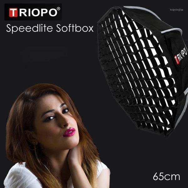 light stands & booms triopo portable flash speedlite softbox w/ honeycomb grid 65cm po outdoor octagon umbrella soft box for godox1
light stands & booms triopo portable flash speedlite softbox w/ honeycomb grid 65cm po outdoor octagon umbrella soft box for godox1