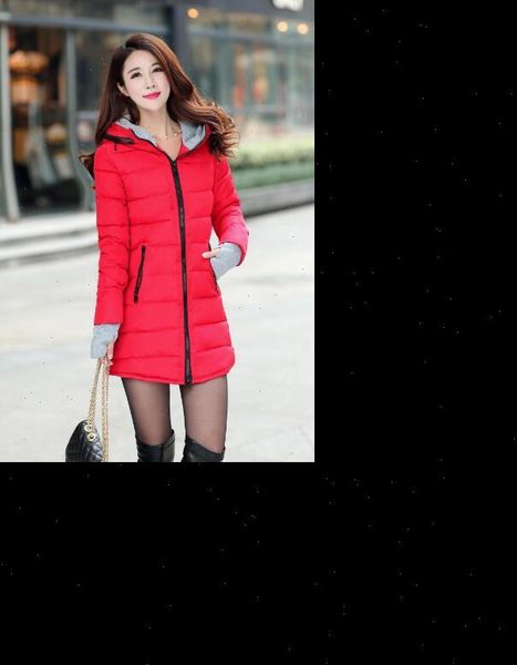2021 women winter hooded warm coat plus candy color cotton padded jacket female long parka womens wadded jaqueta feminina, Black
2021 women winter hooded warm coat plus candy color cotton padded jacket female long parka womens wadded jaqueta feminina, Black